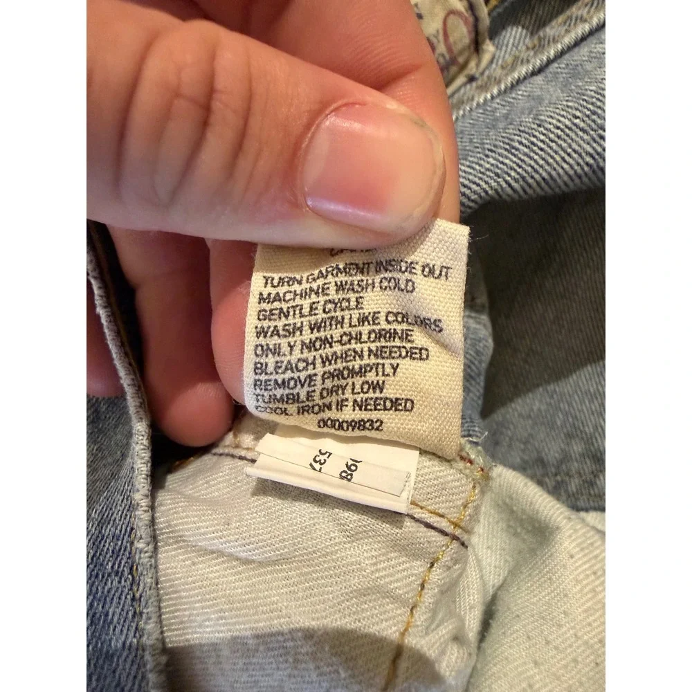 Polo Ralph Lauren Jeans Mens 32x30 Light Wash Straight Leg Authentic Dungarees